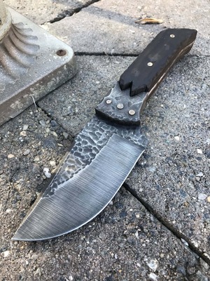 Knife with rugged appearance